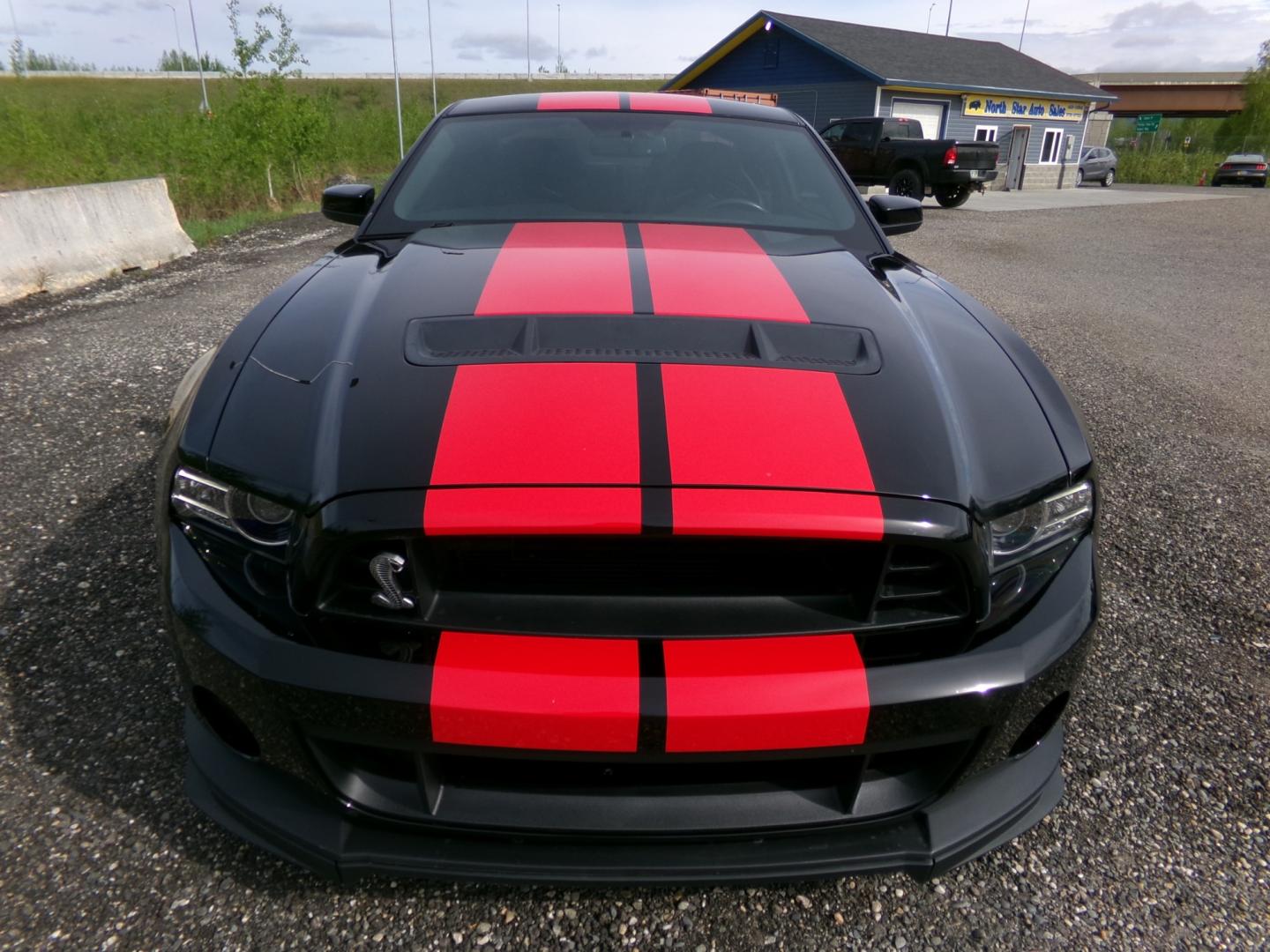 2013 Ford Shelby GT500 Coupe (1ZVBP8JZ5D5) with an 5.8L V8 DOHC 32V SUPERCHARGED engine, 6-Speed Manual transmission, located at 2630 Philips Field Rd., Fairbanks, AK, 99709, (907) 458-0593, 64.848068, -147.780609 - Photo#1